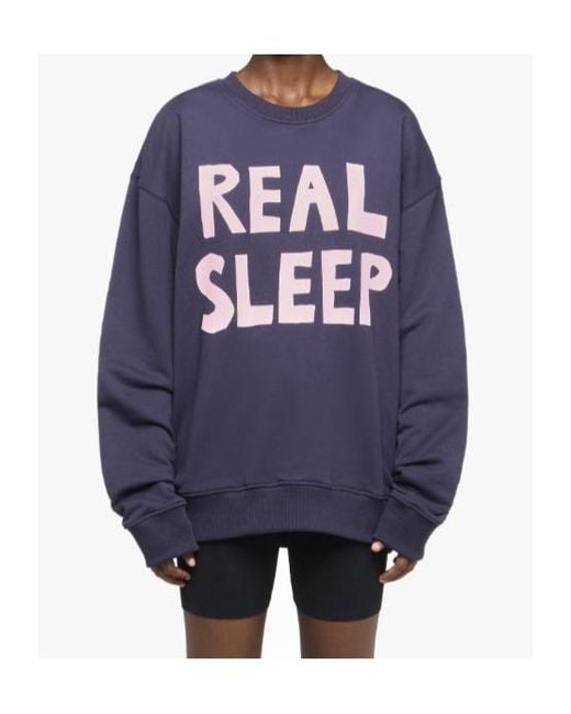 J.W. Anderson Blue Real Sleep Sweatshirt