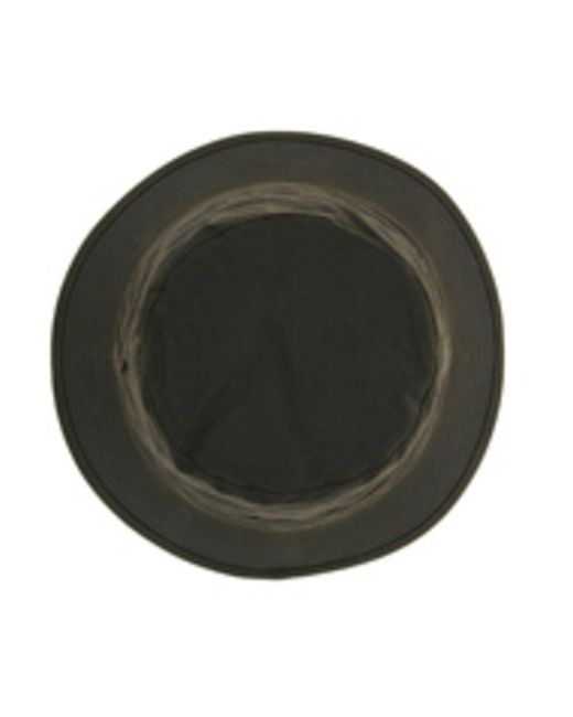 Barbour Brown Wax Sports Hat for men