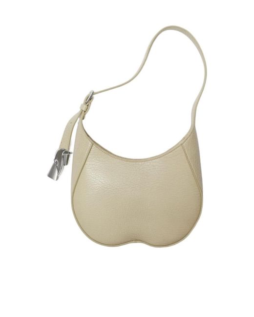 Burberry Natural Chess Baguette