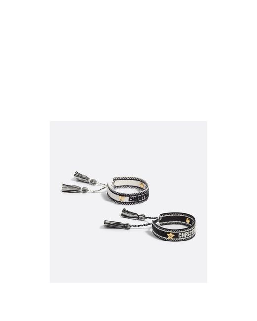 Dior White Christian Bracelet Set