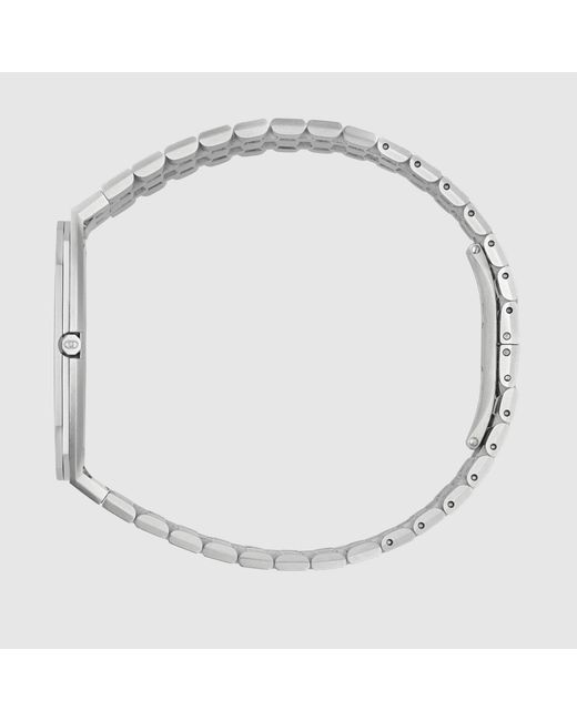 Gucci Gray 25H Watch, 38Mm