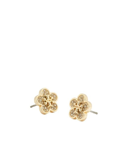 Tory Burch Metallic Embellished Earrings