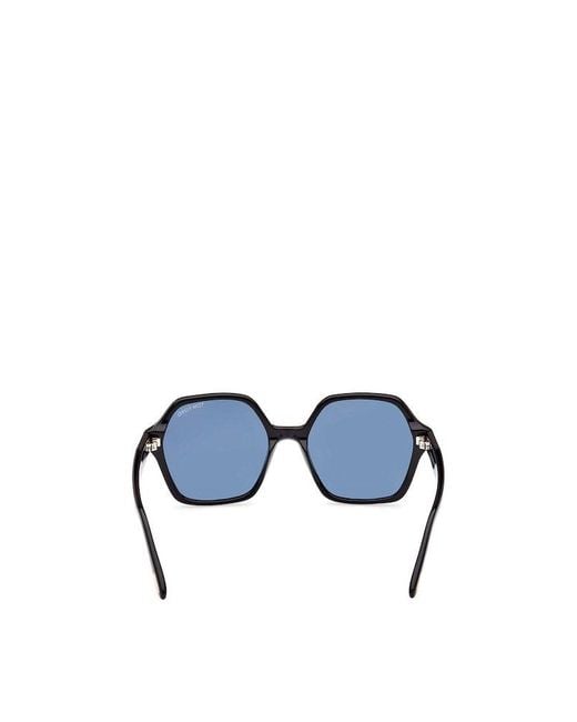 Tom Ford Blue Eyewear Geometric Frame Sunglasses