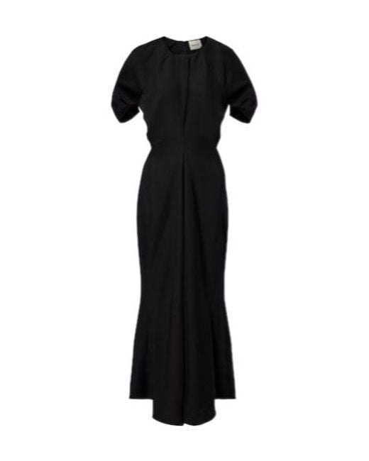 Khaite Black Ria Maxi Dress