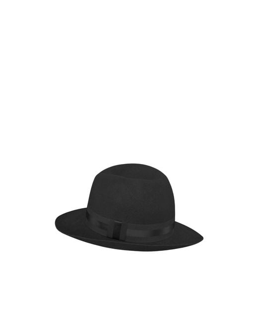 Dior Black Unway Fedora