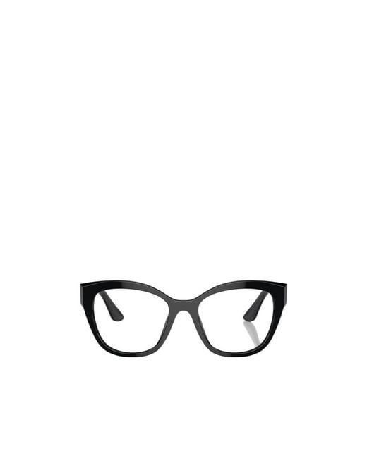 Miu Miu White Eyewear Square-Frame Glasses