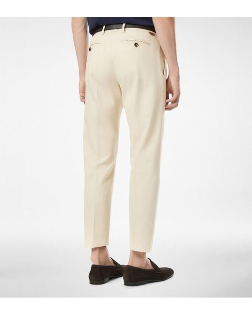 Tom Ford Natural Drill Chino Pants for men