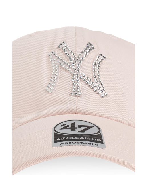 Sporty & Rich Pink Logo Hat