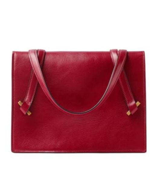 Versace Red Severine Shoulder Bag