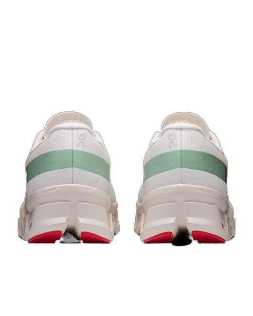 On Shoes Gray Cloudmonster Logo Sneakers for men