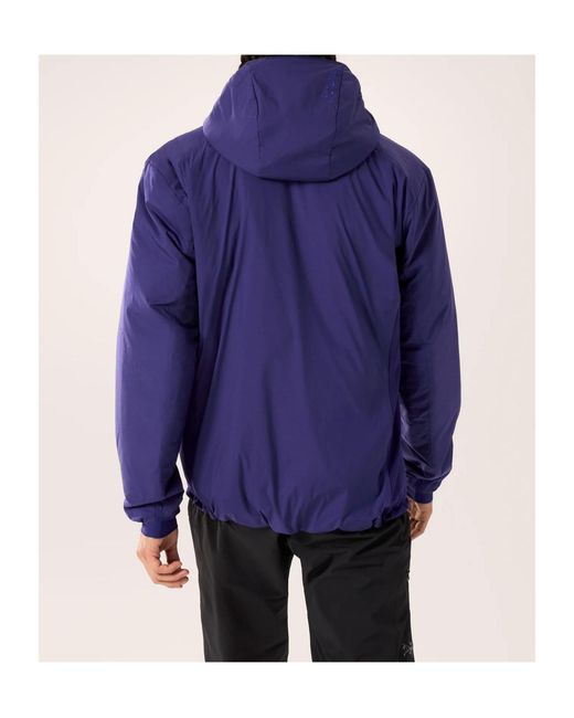 Arc'teryx Blue Atom Hooded Jacket for men