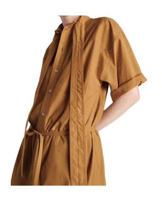 Lemaire Natural Reversible Tube Dress