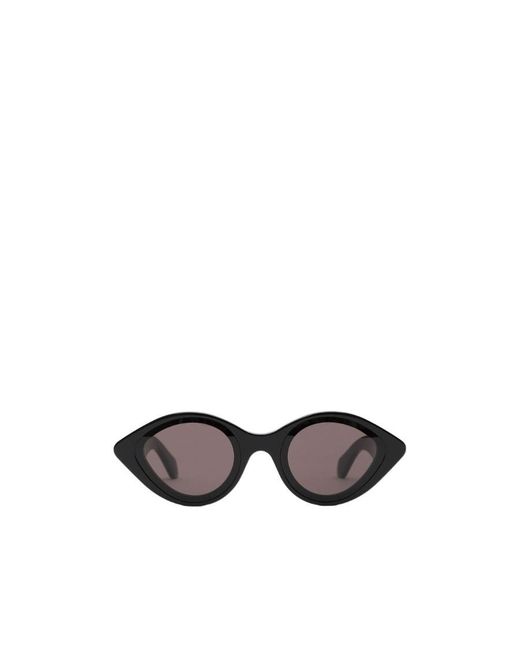 Alaïa White Alaïa Cat-Eye Acetate Sunglasses