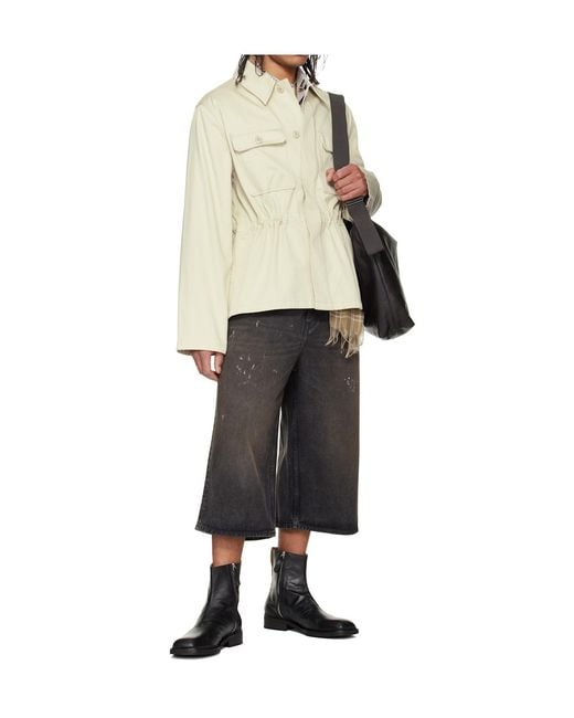 Our Legacy Black Daimono Zip Leather Boots for men