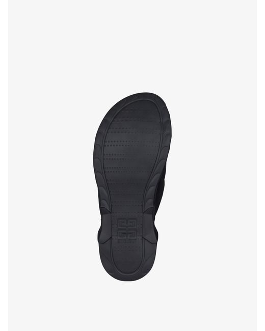 Givenchy Black Marshmallow Sandals for men
