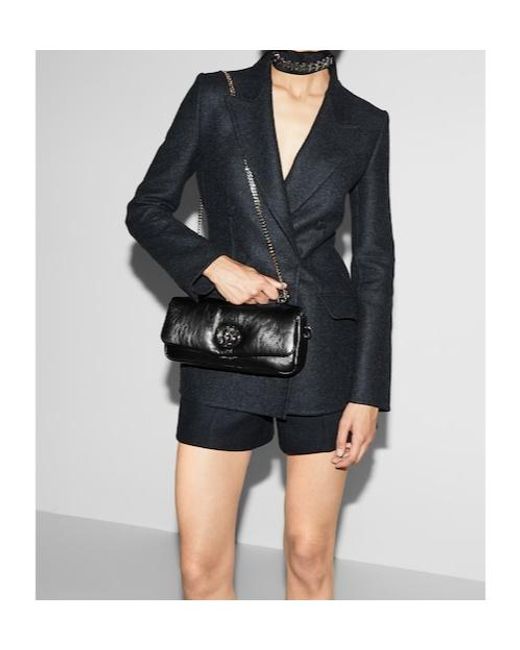 Gucci Black Gg Milano Small Top Handle Bag