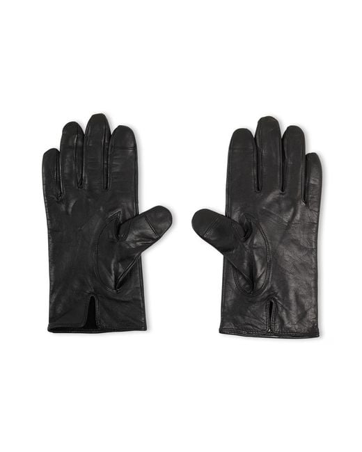 Boss Black Gioli Fleece Gloves for men