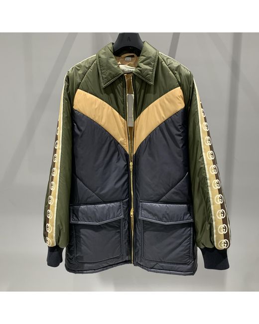 Gucci Black Interlocking G Zipped Jacket for men