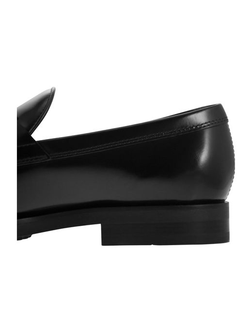 Tod's Black T Timeless Slip-On Loafers for men