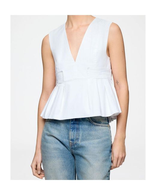 Ganni White Top