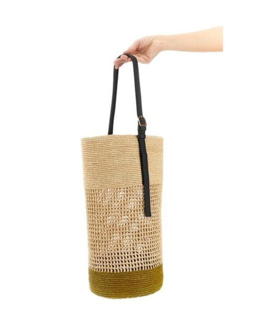 Khaite White Billie Open Top Shoulder Bag