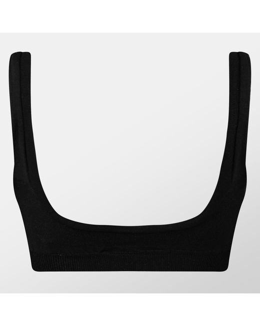 Off-White c/o Virgil Abloh Black Short Camisole Bra