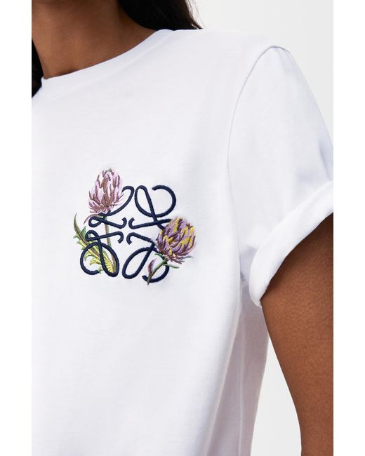 Loewe White Regular Fit T-Shirt
