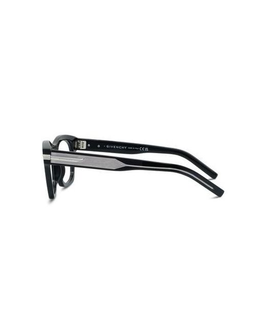 Givenchy White Full-Rimmed Plano Lenses for men