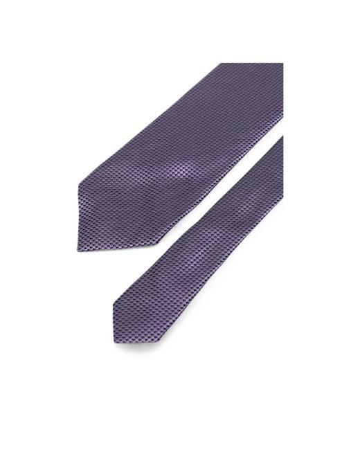 Tom Ford Purple Pointed-Tip Tie for men