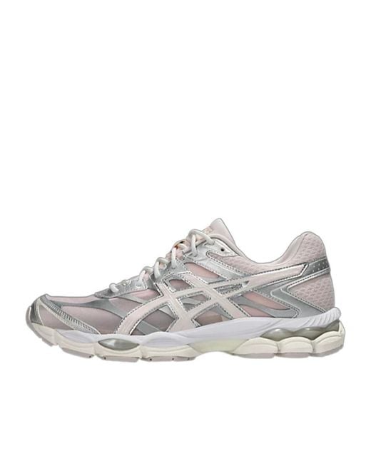 Asics Gray Lace-Up Sneakers for men