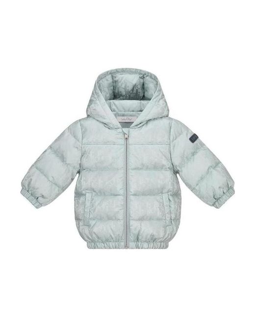 Dior Blue Baby Hooded Down Jacket