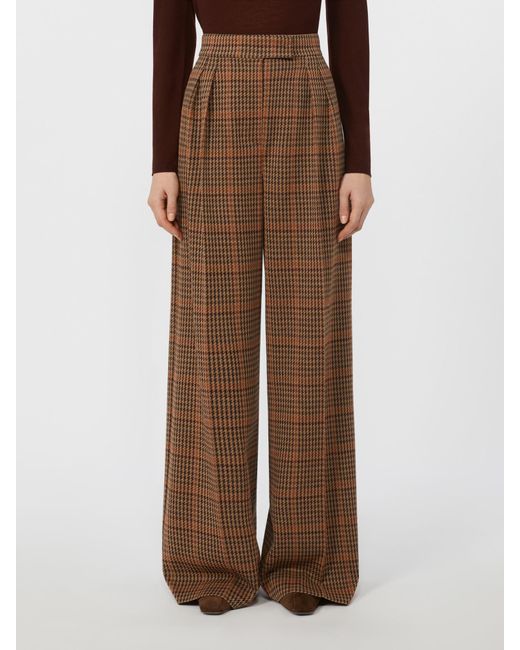 Max Mara Brown Tailored Pants