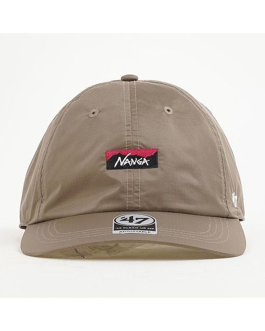 NANGA Brown Aurora Tex Hat for men