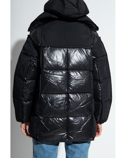 Ganni Black Zip-Up Padded Jacket