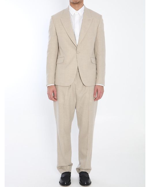 Dior Natural Homme Single-Breasted Long-Sleeved Jacket for men