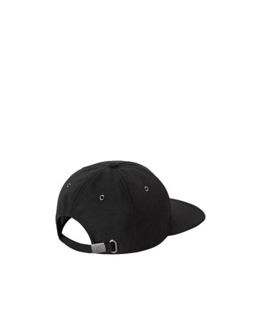 Carhartt Black Adair Logo Baseball Cap for men