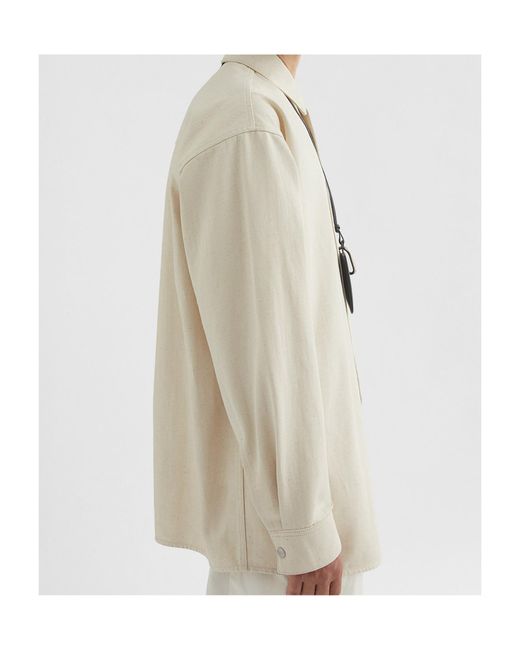 Jil Sander Natural Denim Shirt for men