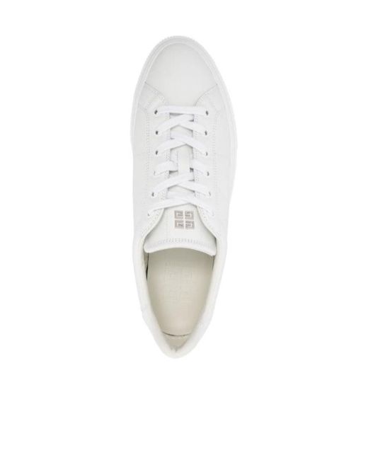 Givenchy White City Sport Low-Top Sneakers for men