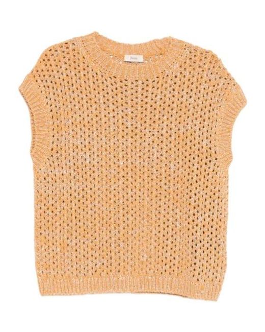 Herno Natural Open Knit Jacket