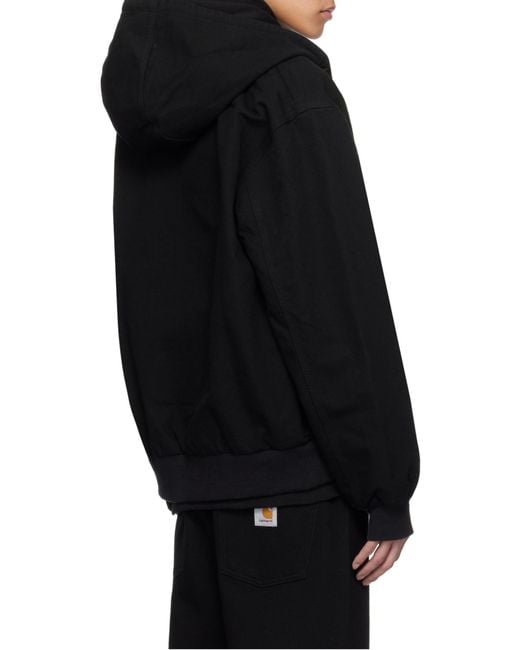 Carhartt Black Long-Sleeved Sweater for men