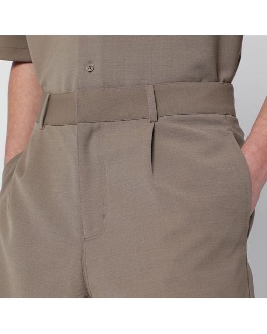 Entire studios Gray Tailored Lightweight Shorts for men