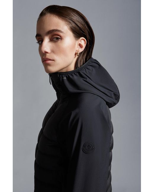 Moncler Black Somme Short Down Jacket