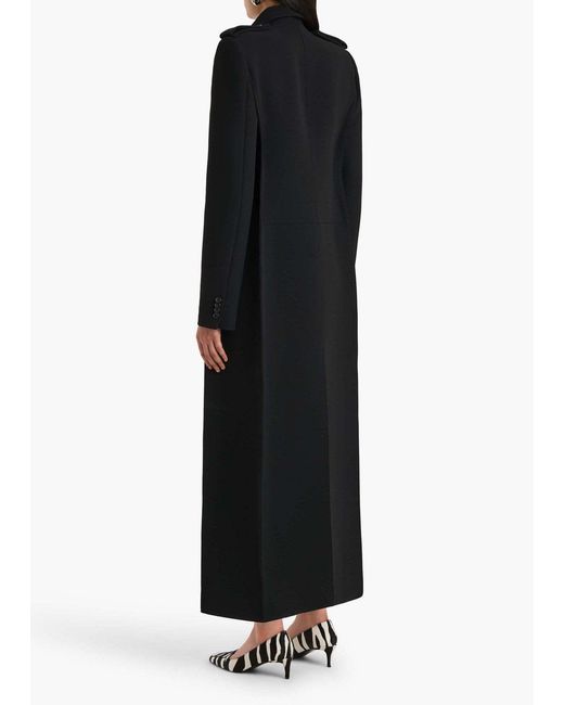 Khaite Black Alton Coat