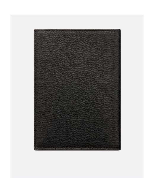 Dior Black Passport Cover for men