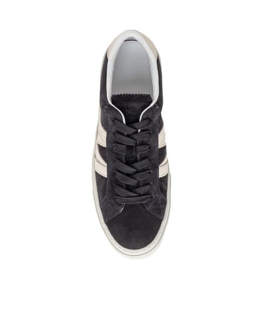 Moncler Black Monaco2 Sneakers for men