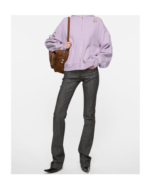 Acne Gray 2013 Logo-Patch Jeans