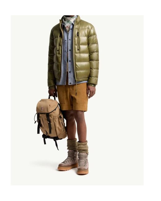 Moncler Green Orres Packable Short Down Jacket for men