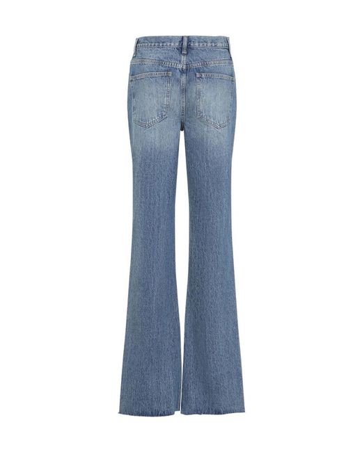 Frankie Shop Blue Flared Jeans