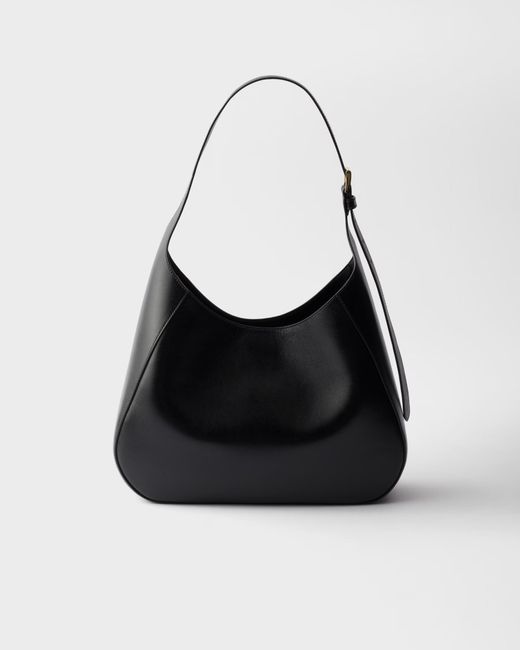 Prada Black Boogie Medium Leather Bag