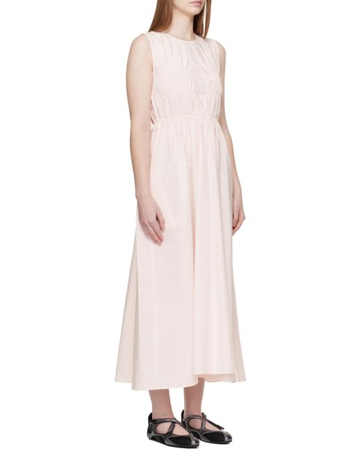 CECILIE BAHNSEN Pink Round-Neck Dress